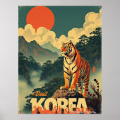 Korean Guardian Tiger Poster (Voorkant)
