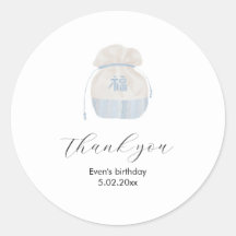 Korean Hanbok Dol dank u sticker