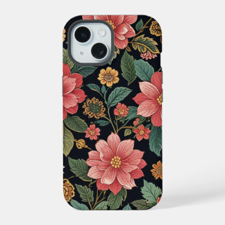 Korean Heritage Pattern Hoesje voor iPhone 15 Case