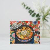 Korean Hot Pot Briefkaart (Staand voorkant)
