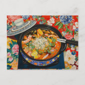 Korean Hot Pot Briefkaart (Voorkant)