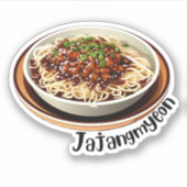Korean Jajangmyeon Sticker (Voorkant)