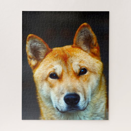 Korean Jindo Dog. Legpuzzel (Verticaal)