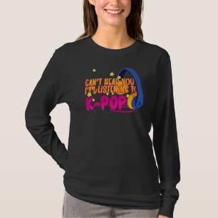 Korean K Pop kan je niet horen in het luisteren na T-shirt