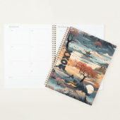 Korean Landscape Planner in Sinaasappel en Blauwgr (Display)