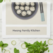 Korean Mandu Dumpling Modern New Year Food Theedoek (Gevouwen)