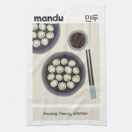Korean Mandu Dumpling Modern New Year Food Theedoek