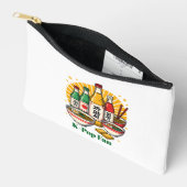 Korean Pop Culture Chest Print Accessory Pouch Etui (Open)