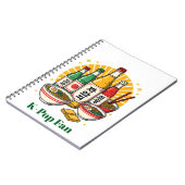 Korean Pop Culture Chest Print Notitieboek (Linkerzijde)