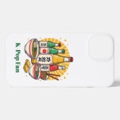 Korean Pop Culture Chest Print Printed Backpack Po iPhone Hoesje (Achterkant horizontaal)