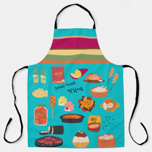KOREAN SEOUL FOOD APRON SCHORT