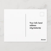 Korean Spicy soft Tofu Stew soep jjigae heet ei Briefkaart (Achterkant)