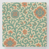 Korean Style Pattern Onderzetter | Hanok-geïnspire (Voorkant)