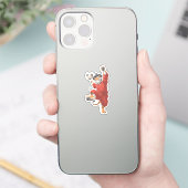 Korean Tiger Striker in Gat Sticker (Telefoon)