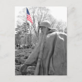 Korean War Memorial Briefkaart (Voorkant)