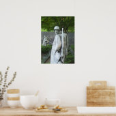 Korean War Veterans Memorial Serie Drie Poster (Keuken)