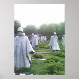 Korean War Veterans Memorial Serie Eén  Poster