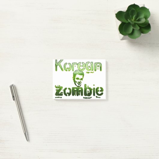 korean , zombie post-it® notes (Kantoor)