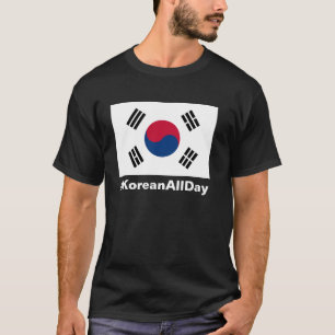 #KOREANALLDAY Korean Pride T-Shirt