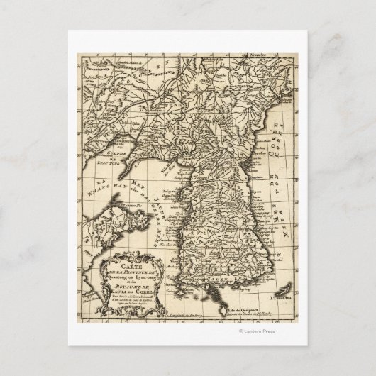 KoreaPanoramaKorea Briefkaart (Voorkant)