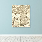 KoreaPanoramaKorea Canvas Afdruk (Insitu (Houten vloer))