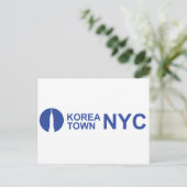 KOREATOWN NYC BRIEFKAART (Staand voorkant)
