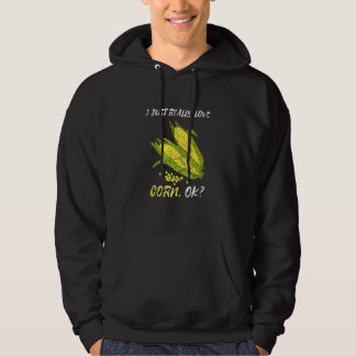 Koren Farming Leven Ik Hou Gewoon Van Mais Hoodie