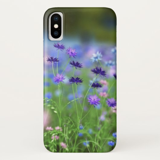 Korenbloem Blauw iPhone Case-Mate Case (Achterkant)