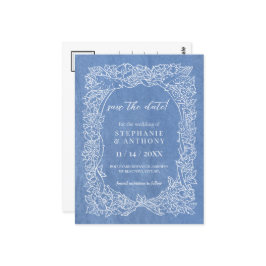 Korenbloem Blauw Wit  Bloemen Opslaan Datum Briefkaart