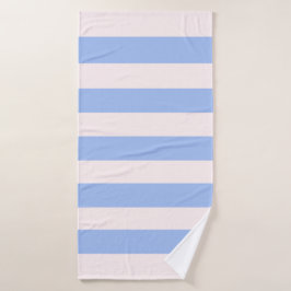 Korenbloem Blauw Wit zonnescherm strepen Badhanddoek