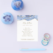 Korenbloem blauwe agaat flyer (Enkel)