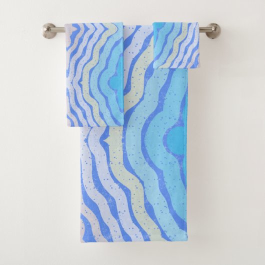 Korenbloem Gratis Kleuren Shabby Chique Ontwerp Bad Handdoek (Insitu)