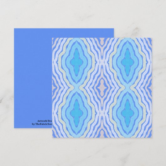 Korenbloem Gratis Kleuren Shabby Chique Ontwerp Kaart (Voorkant / Achterkant)