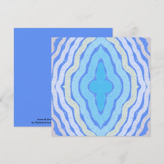 Korenbloem Gratis Kleuren Shabby Chique Ontwerp Kaart (Voorkant / Achterkant)