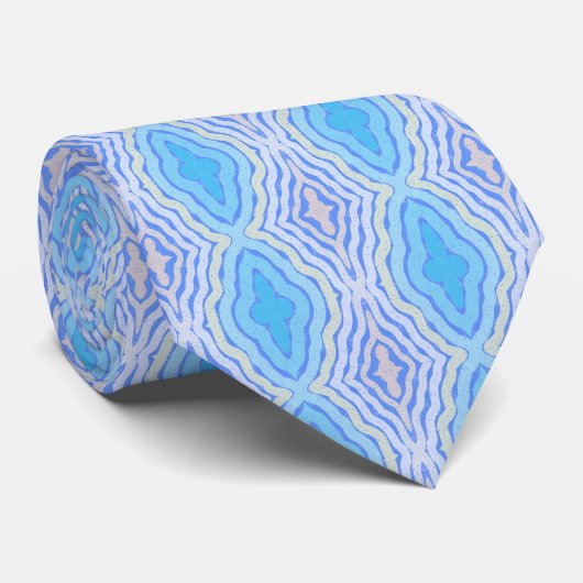 Korenbloem Gratis Kleuren Shabby Chique Ontwerp Stropdas (Opgerold)