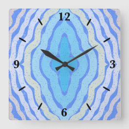 Korenbloem Gratis Kleuren Shabby Chique Ontwerp Vierkante Klok