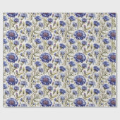 Korenbloem inpakpapier (Vlak)