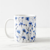Korenbloem Mok Wit Blauw (Links)