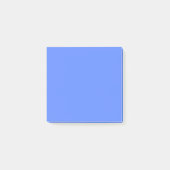 Korenbloemblauw effen  post-it® notes (Voorkant)