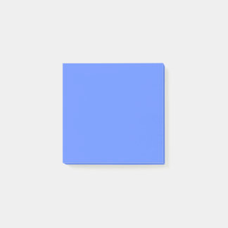 Korenbloemblauw effen post-it® notes