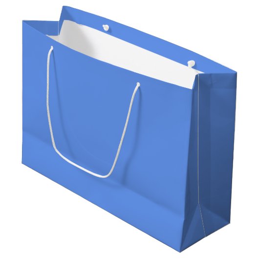Korenbloemblauw Large Cadeautasje (Voorkant Gekanteld)