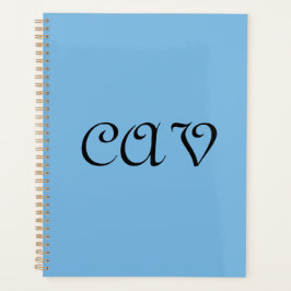 Korenbloemblauw planner
