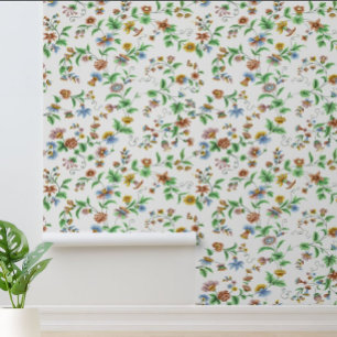  Korenbloemen Rozen & Sweet Peas Pattern Behang
