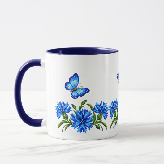 Korenbloemen & Vlinders Mok (Links)