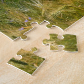 Korenbloemenveld Legpuzzel (Zijkant)