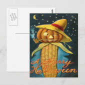 Korenkolvenvogelverschrikker Briefkaart (Voorkant / Achterkant)