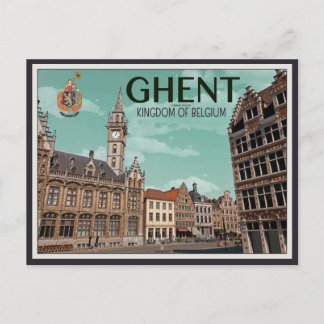 Korenmarkt - Gent Briefkaart