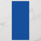 Korenschoonblauw in watercolor menu (Achterkant)