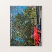 Koreshan State Park Florida. kerstcadeautjes Legpuzzel (Verticaal)