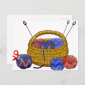 Korf met ganzennaalden briefkaart (Voorkant / Achterkant)